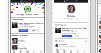 Facebook с приложение за деца от 6 до 13 години